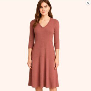 Soft Surroundings Molly Maxi Dress in Rosebud Pink Women's Size Medium